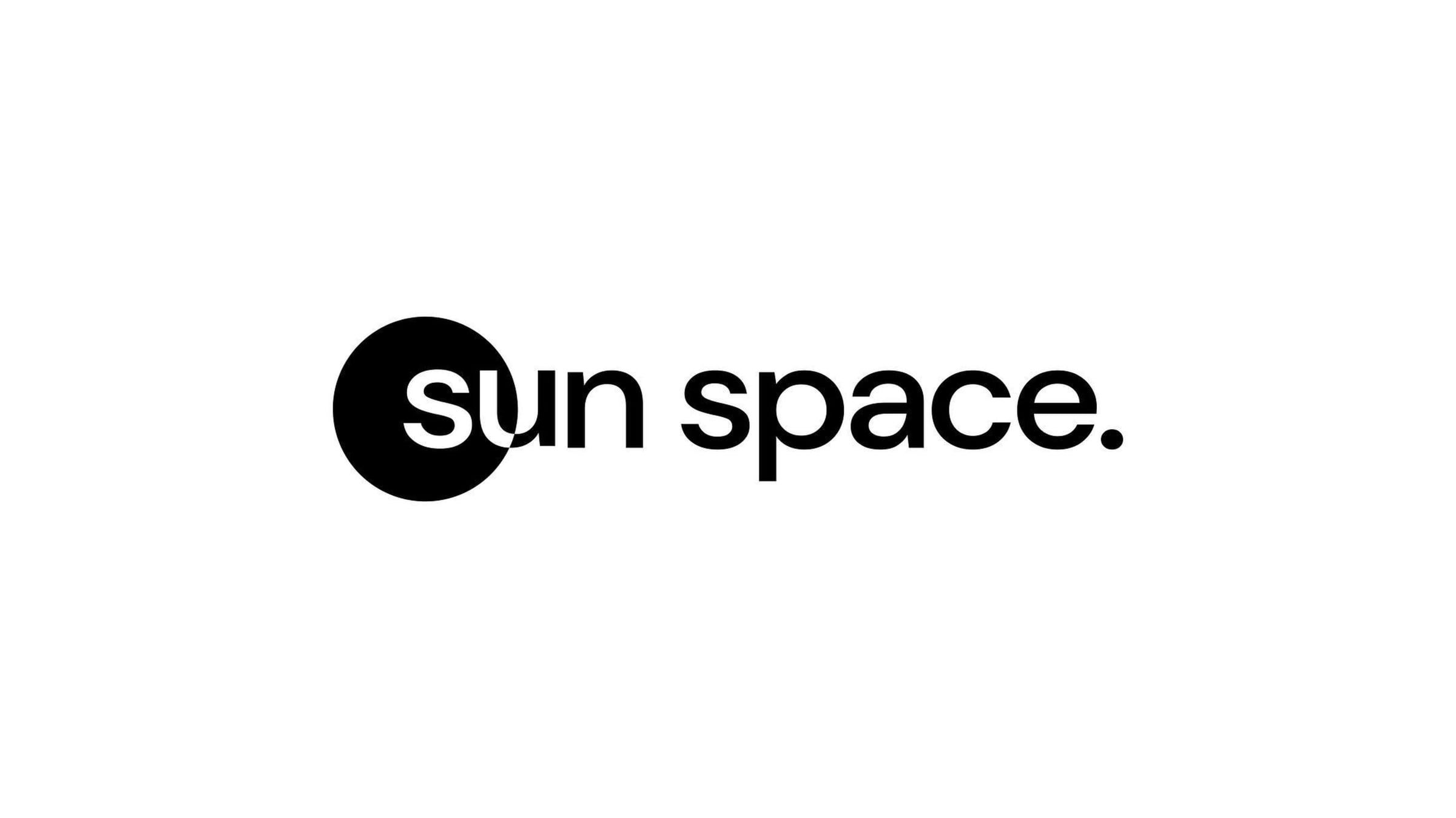 The sun space logo