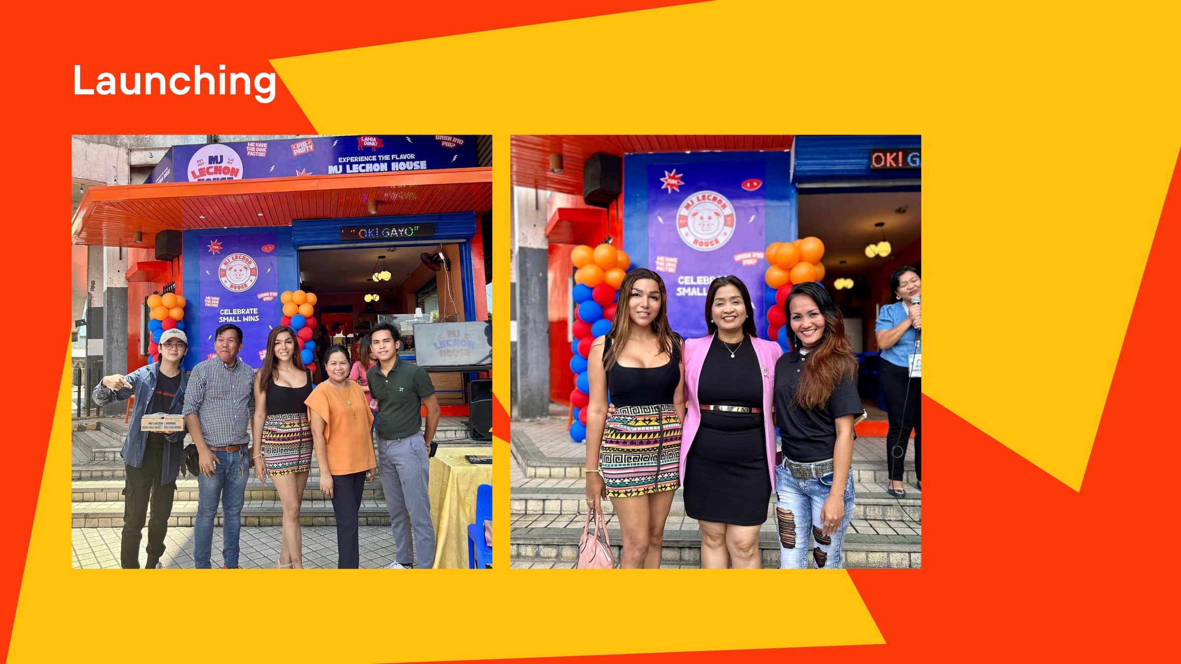 Store launch photos